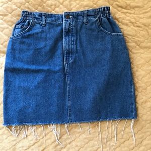 Lee jean skirt